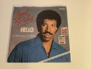 Lionel Richie Single - Hello / All Night Long