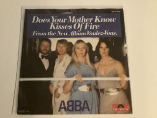 ABBA Single - Does Your Mother Know / Kisses Of Fire