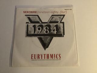 Eurythmics Single - Sexcrime (1984) / I Did It Just The Same