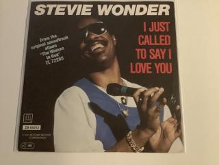 Stevie Wonder Single - I Just Called To Say I Love You