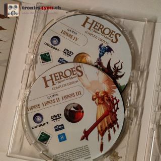 HEREOS OF MIGHT AND MAGIC COMPLETE EDITION - GAMES - 4 CD