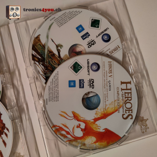 HEREOS OF MIGHT AND MAGIC COMPLETE EDITION - GAMES - 4 CD