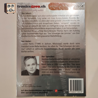 MP3 CD Hörbuch THRILLER - Thomas Harris - HANNIBAL RISING