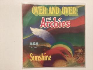 The Archies Single - Over And Over / Sunshine 