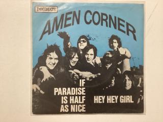 Amen Corner Single - If Paradise Is Half As Nice / Hey Girl 