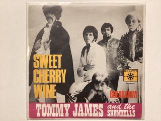 Tommy James & Shondells Single - Sweet Cherry Wine / Break