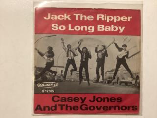 Casey Jones & The Governors Single - Jack The Ripper