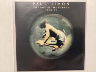 Paul Simon Single - Boy In The Bubble / Hearts And Bones