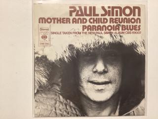 Paul Simon Single - Mother And Child Reunion / Paranoia Blue