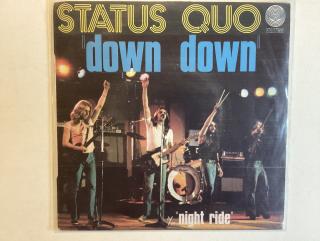 Status Quo Single - Down Down / Night Ride