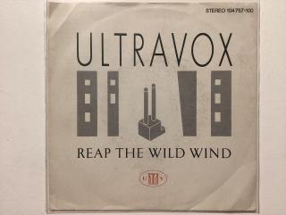 Ultravox Single - Reap Wild Wind / Hosanna 