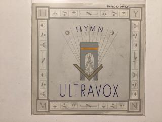 Ultravox Single - Hymn / Monument 