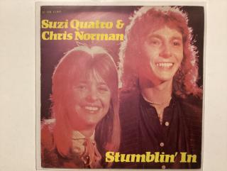 Suzi Quatro & Chris Norman Single - Stumbling In / A Strange