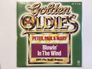 Peter Paul & Mary Single - Blowing In The Wind / Puff