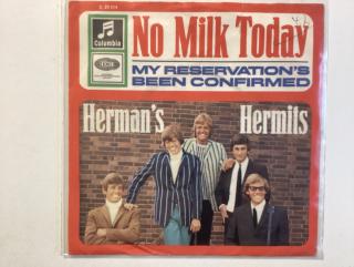 Herman’s Hermits Single - No Milk Today / My Reservations 