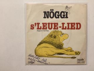 Nöggi Single - S‘Leue Lied / Mir Sind Vom FCA