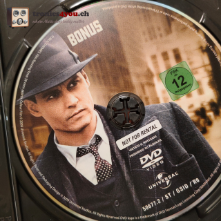 DVD - PUBLIC ENEMIES mit Johnny Depp und Christian Bale