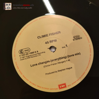 Maxi-Single - Climie Fisher – Love Changes (Everything)