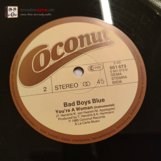 Maxi-Single - Bad Boys Blue – You're A Woman (Long Version)