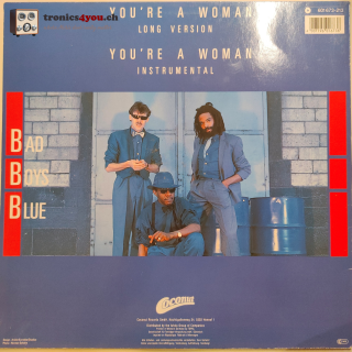 Maxi-Single - Bad Boys Blue – You're A Woman (Long Version)