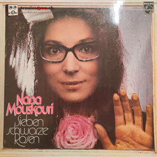 LP - Nana Mouskouri - Sieben schwarze Rosen