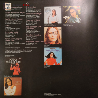 LP - Nana Mouskouri - Sieben schwarze Rosen