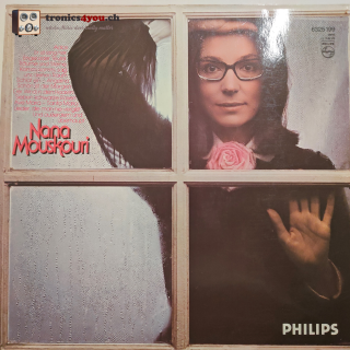 LP - Nana Mouskouri - Sieben schwarze Rosen