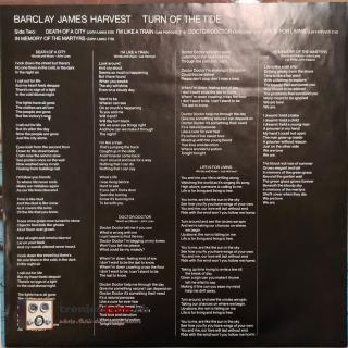 LP - Barclay James Harvest – Turn Of The Tide - Topzustand