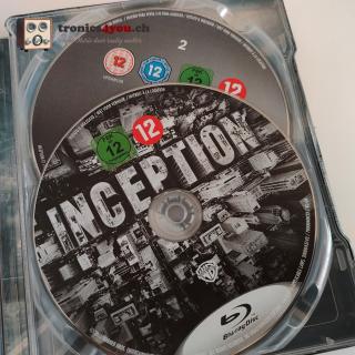 2xBlu-Ray Steelbook - INCEPTION mit Leonardo Di Caprio