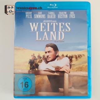 Blu-Ray - WEITES LAND - mit Gregory Peck und Charlton Heston