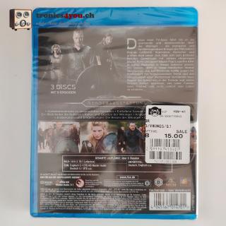 3xBlu-Ray - VIKINGS - Die komplette Season 1 - NEU