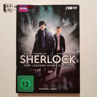 2xDVD - SHERLOCK STAFFEL 2 mit Benedict Cumberbatch