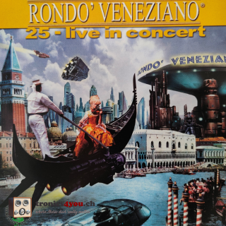 CD- Rondo' Veneziano – 25 - Live In Concert - von 2005 - RAR