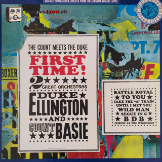 LP - Duke Ellington Orchestra / Count Basie Orchestra