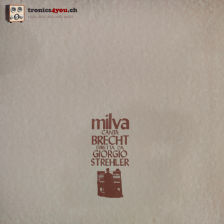 LP - Milva – Milva Canta Brecht